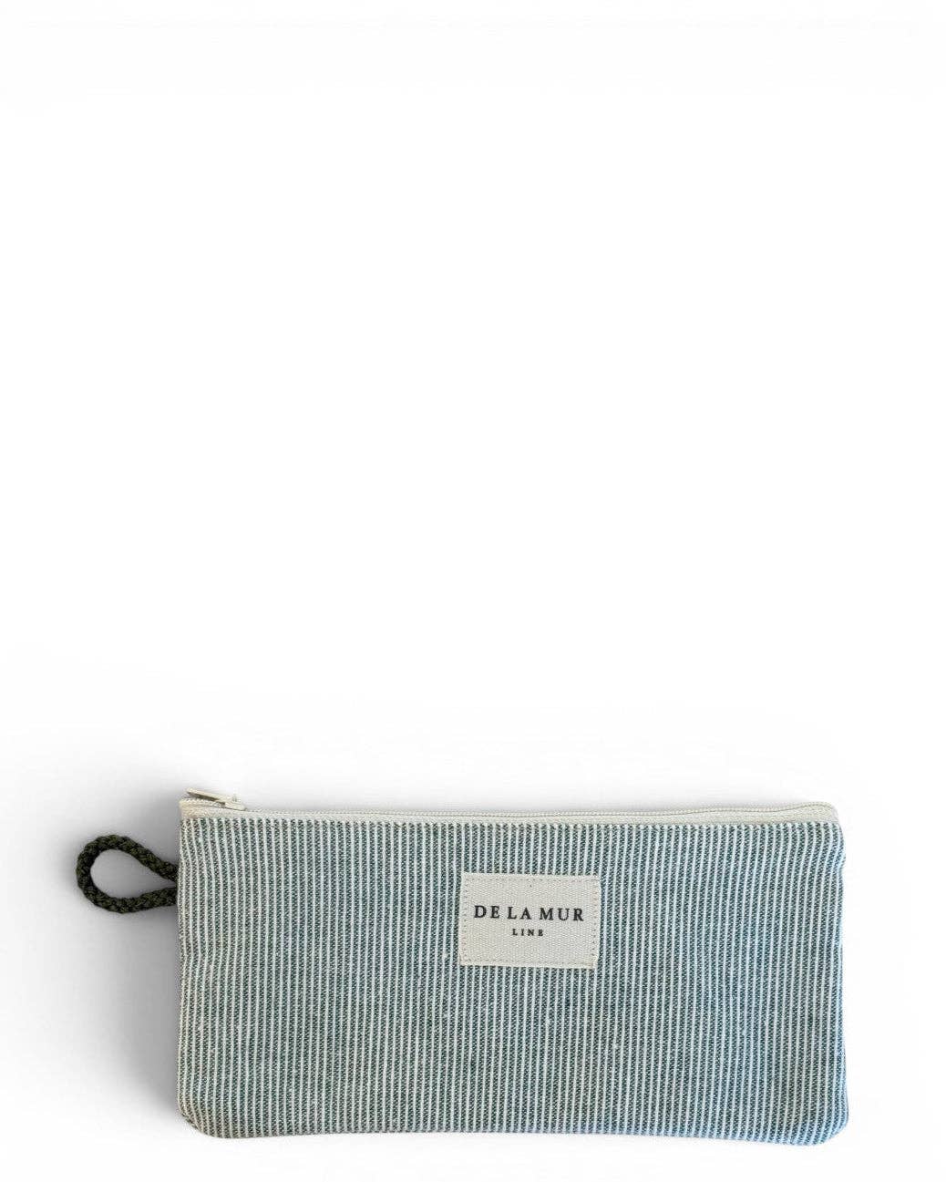 Favorite Story DE LA MUR LINE US Inc Striped Eyewear Case – Light Green & Green (Teo)