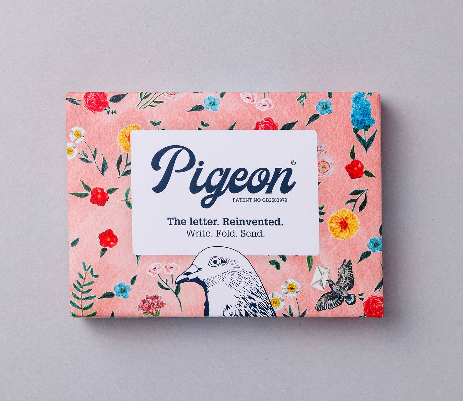 Favorite Story pigeonposted Sunday Letter Pigeon, Folding Letter Stationery, Pack of 6