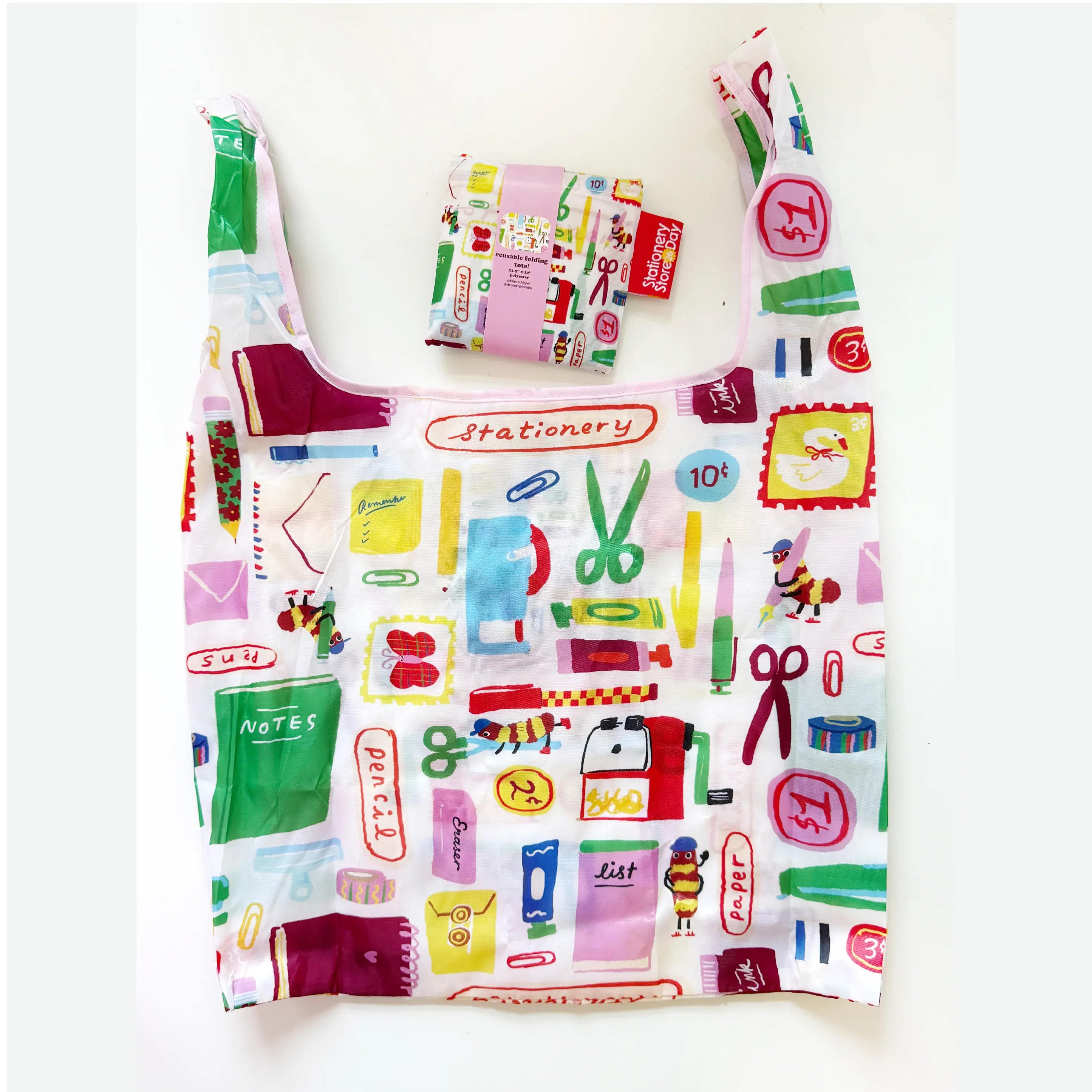 Favorite Story Tote Stationery Store Day Supply Chain Reusable Foldable Tote