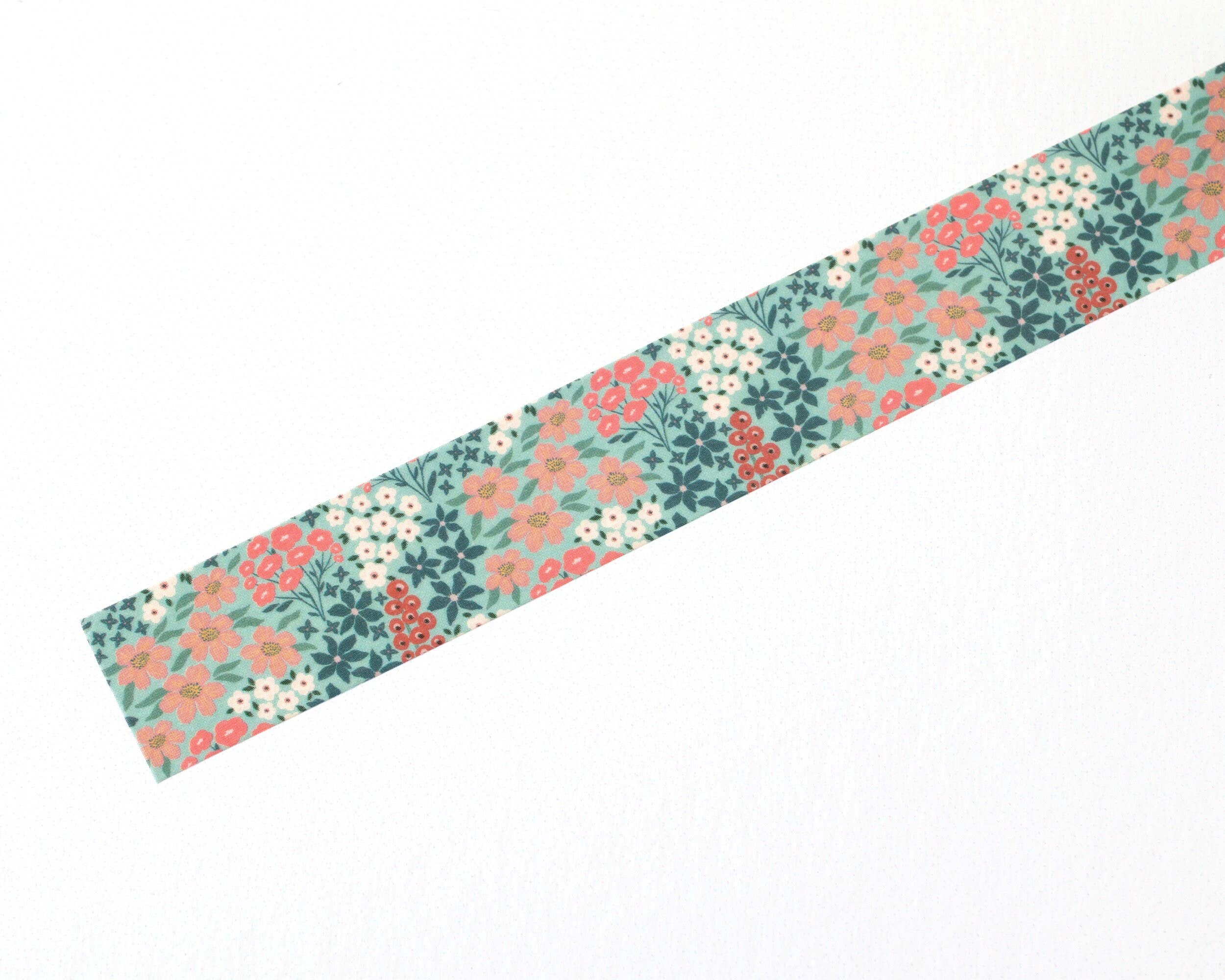 Favorite Story RippleSplash Studio Teal Garden Floral Washi Tape