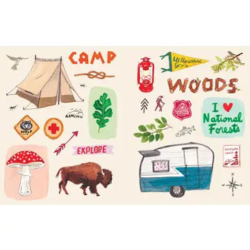 Favorite Story Sticker Book Chronicle Books The Eclectic World of Julia Rothman Sticker Book