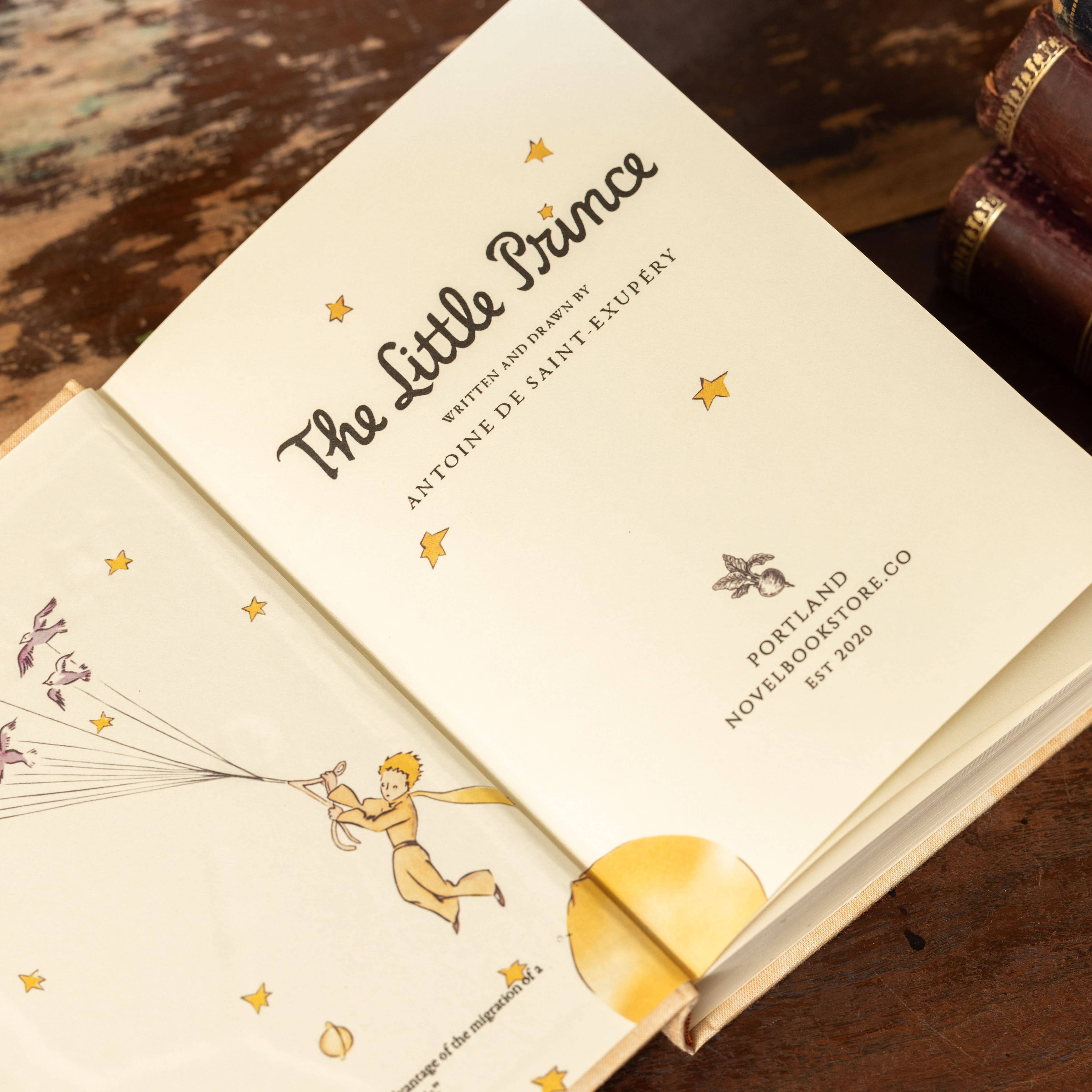 Favorite Story Novel Book Store *The Little Prince by Antoine de Saint-Exupery 1943 Book Journal