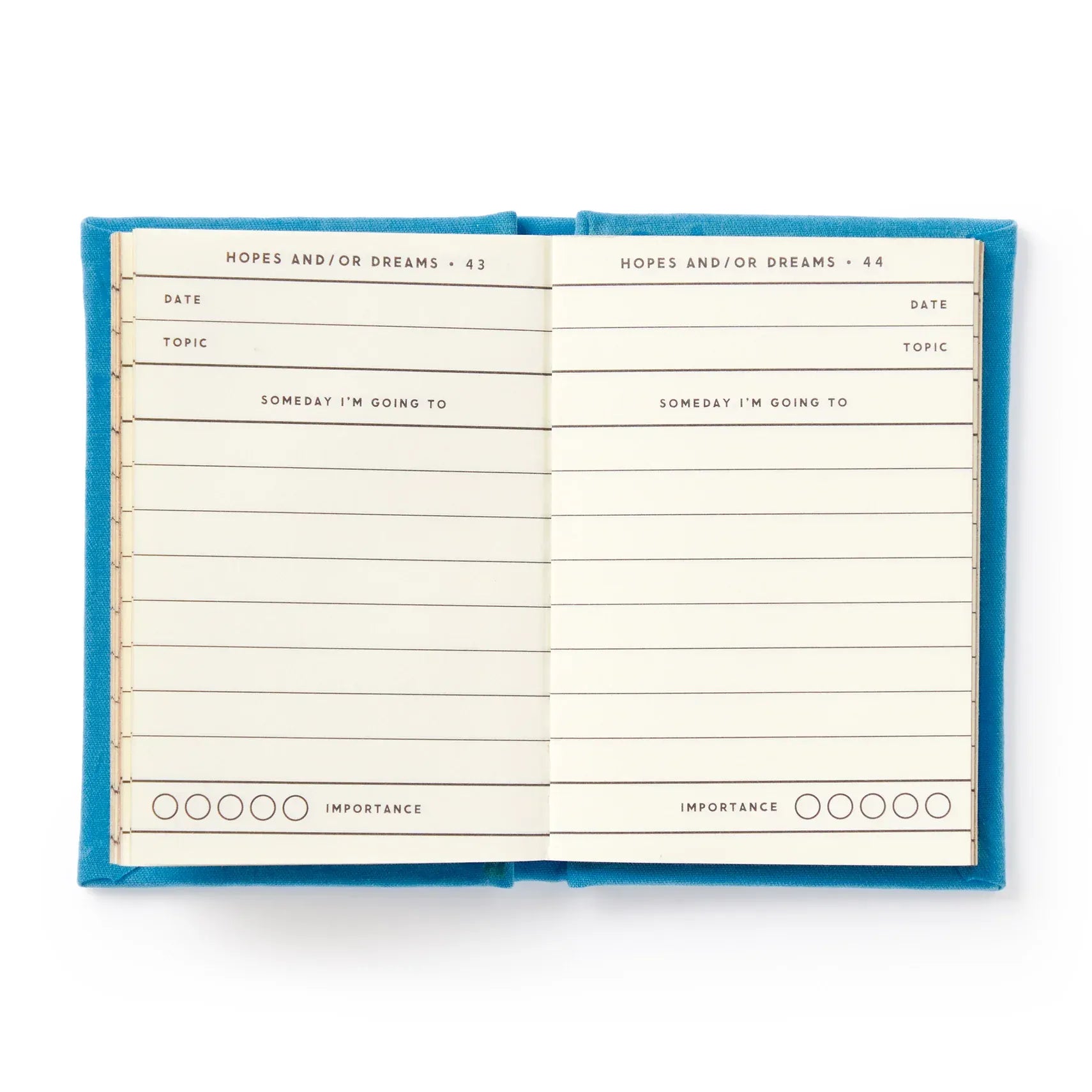 Favorite Story Chronicle Books Tiny Hopes and Dreams Tiny Diary