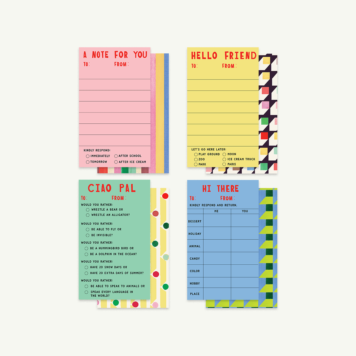 Favorite Story Mr. Boddington's Studio Top Secret Friendship Notes