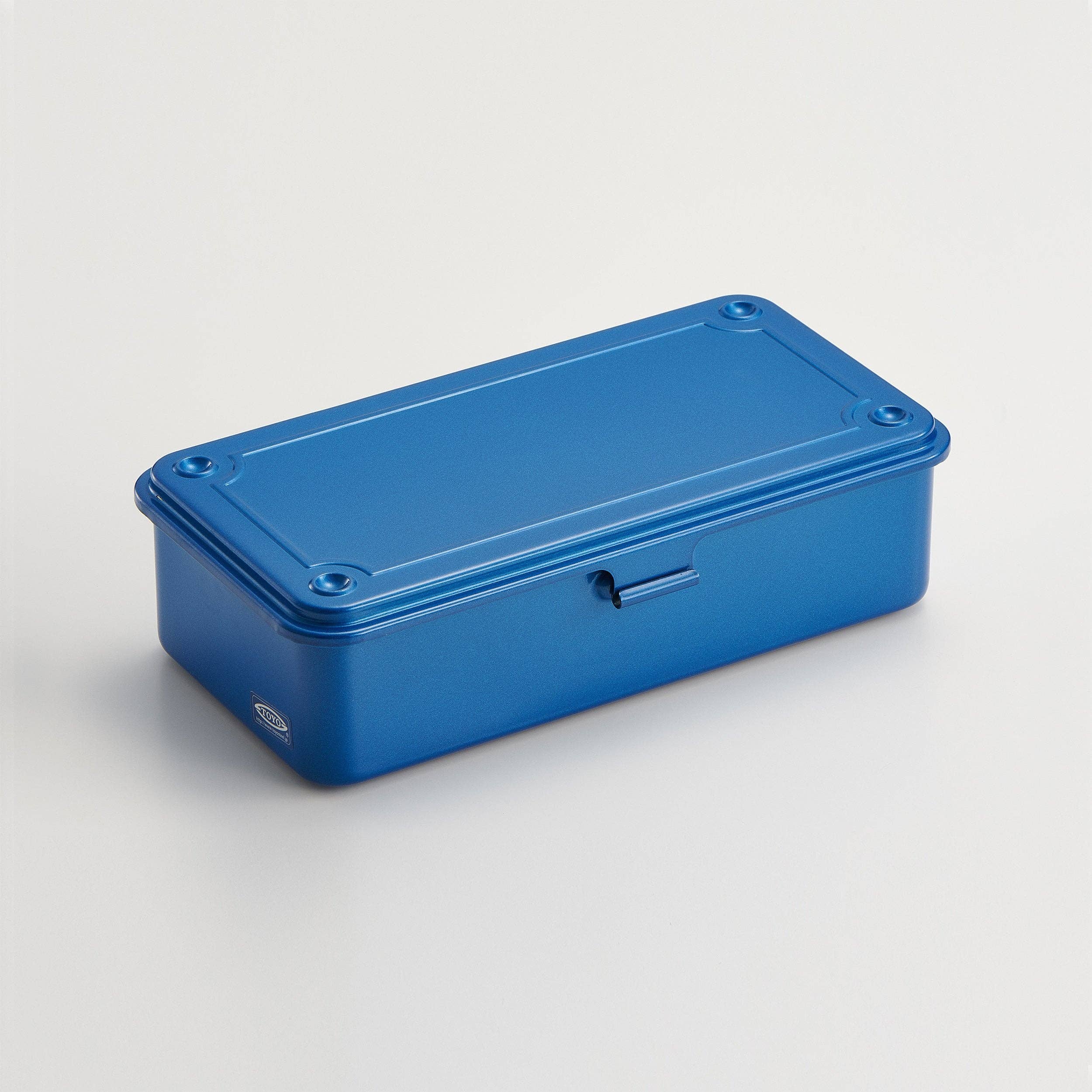 Favorite Story Ameico Blue Toyo - Steel Stackable Storage Box T-190