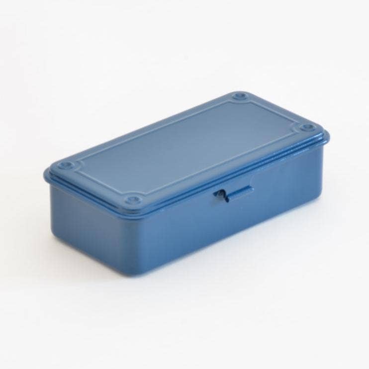 Favorite Story Ameico Blue Toyo - Steel Stackable Storage Box T-190