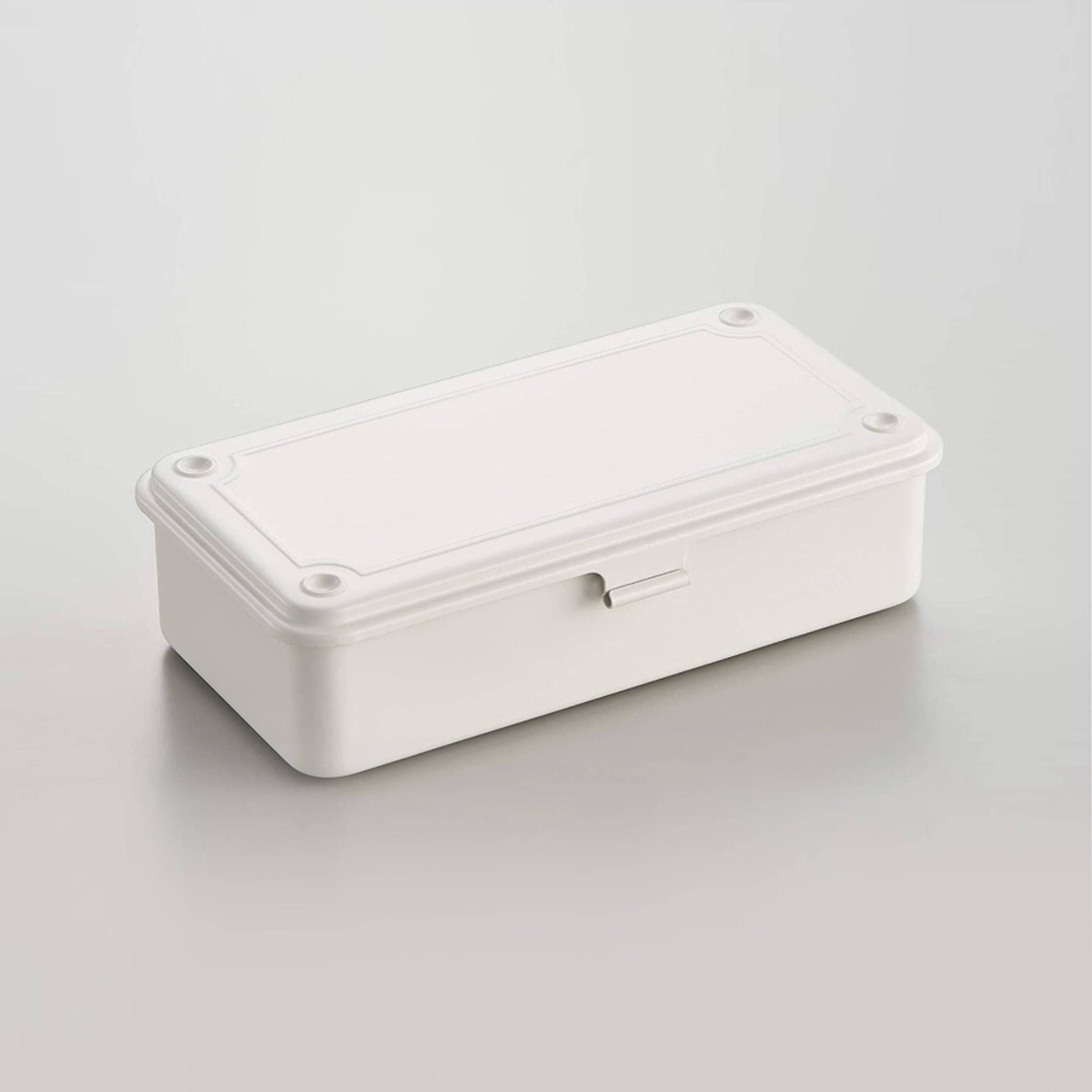 Favorite Story Storage Box Toyo White Toyo - Steel Stackable Storage Box T-190