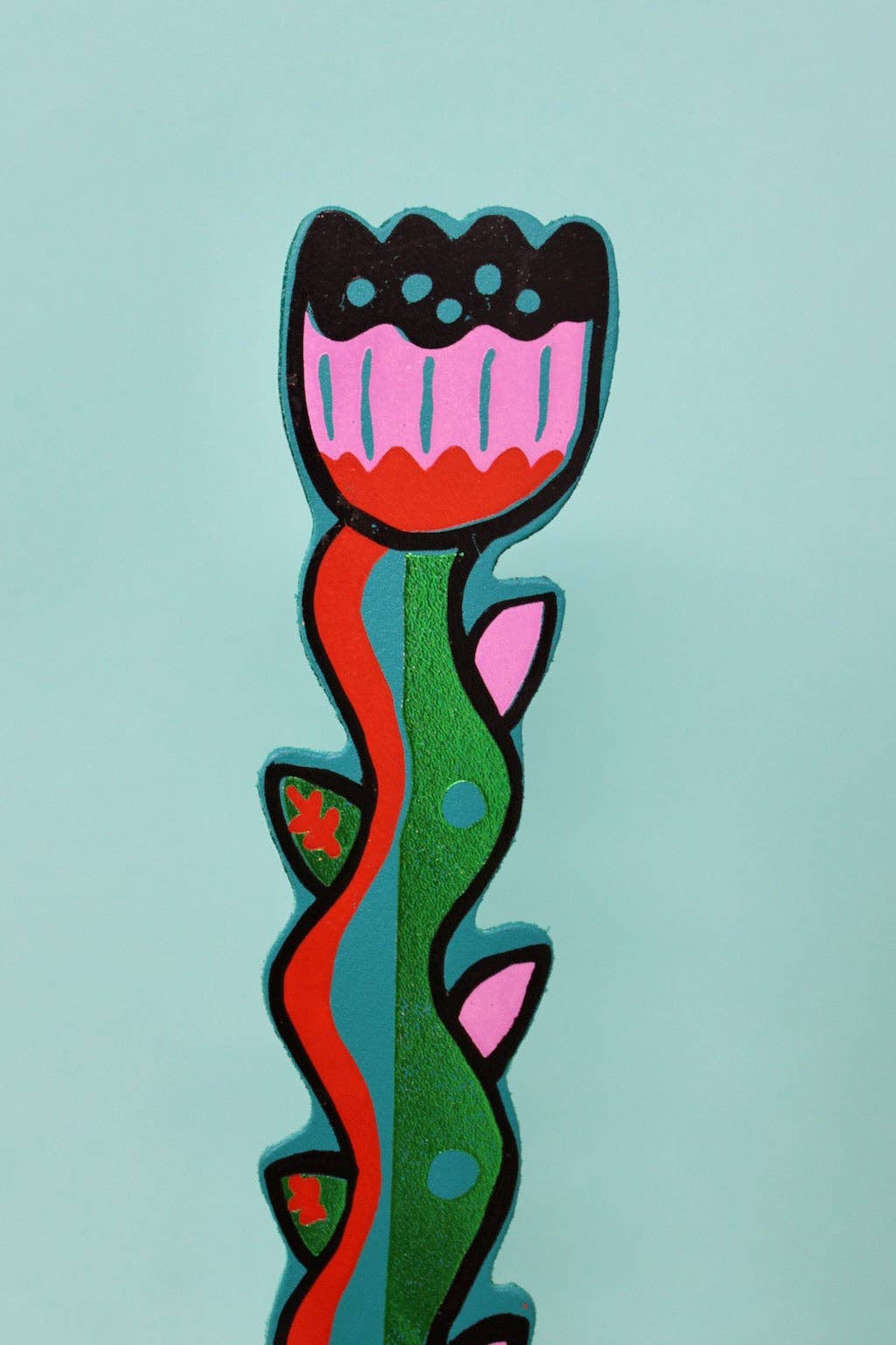 Favorite Story Ark Colour Design Turquoise Tulip Bookmark