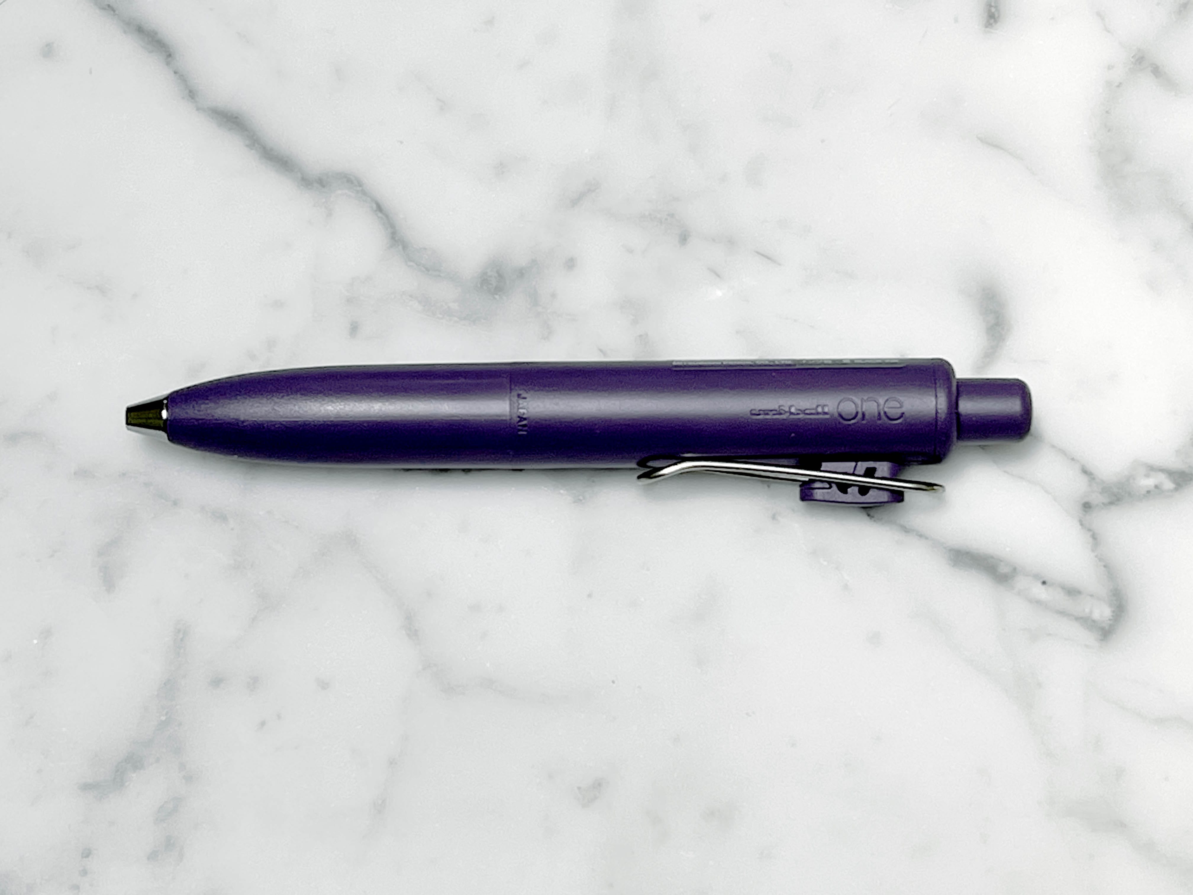 Favorite Story gel pen Muji Uni-Ball One P Gel Pen, 0.5mm Black