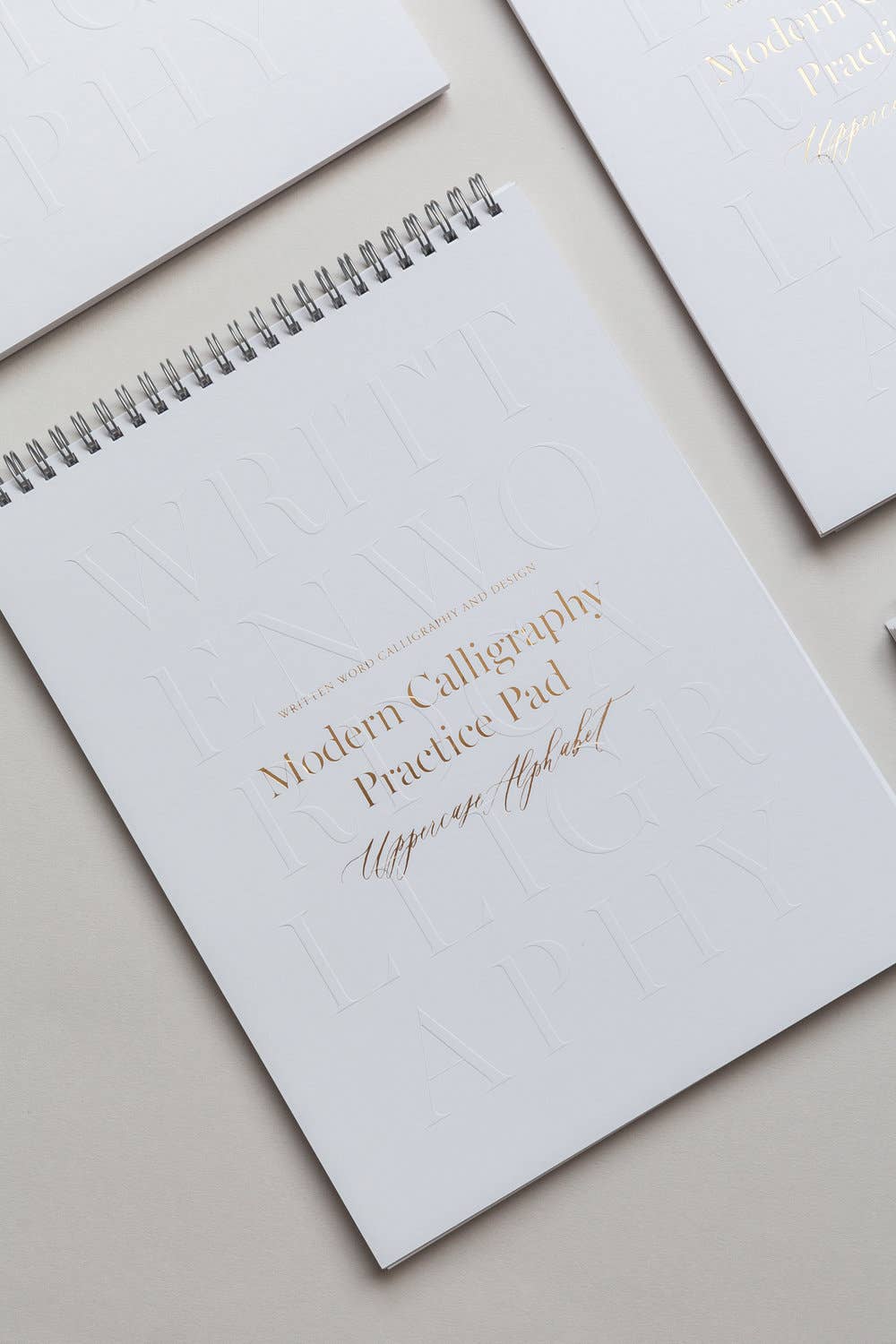 Favorite Story Written Word Calligraphy Uppercase Alphabet Practice Pad