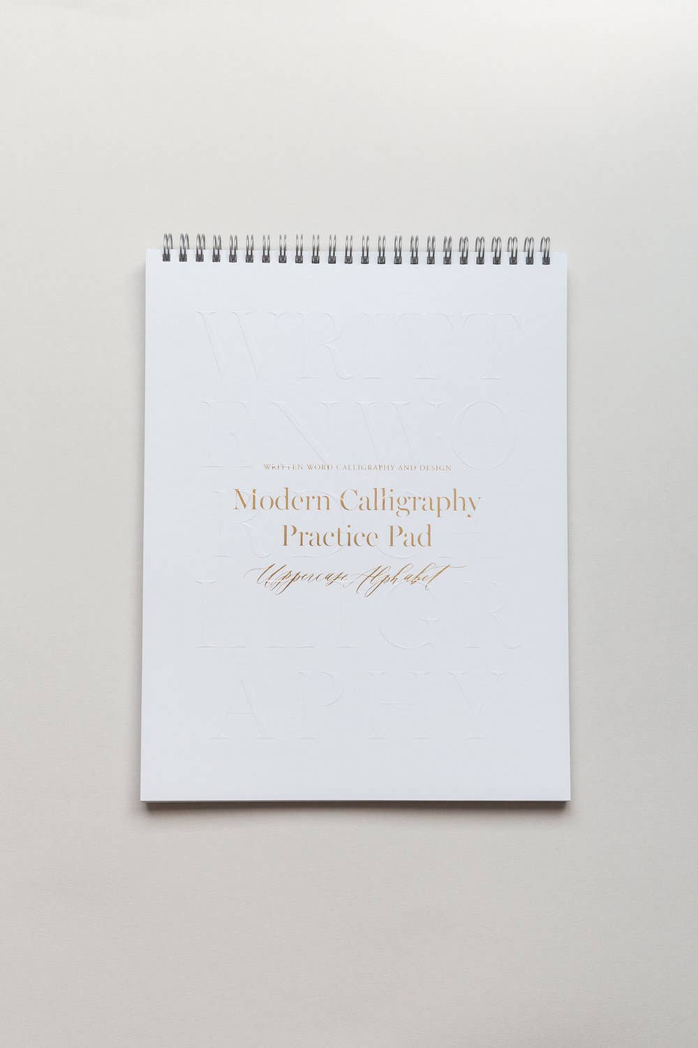 Favorite Story Written Word Calligraphy Uppercase Alphabet Practice Pad