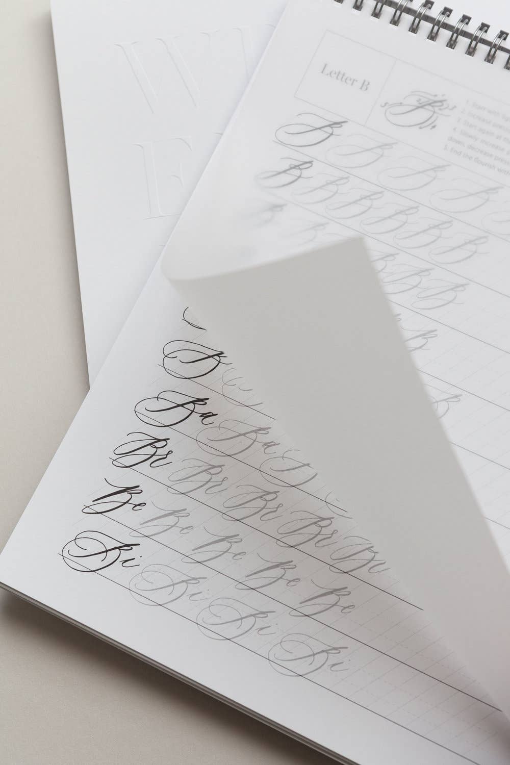 Favorite Story Written Word Calligraphy Uppercase Alphabet Practice Pad