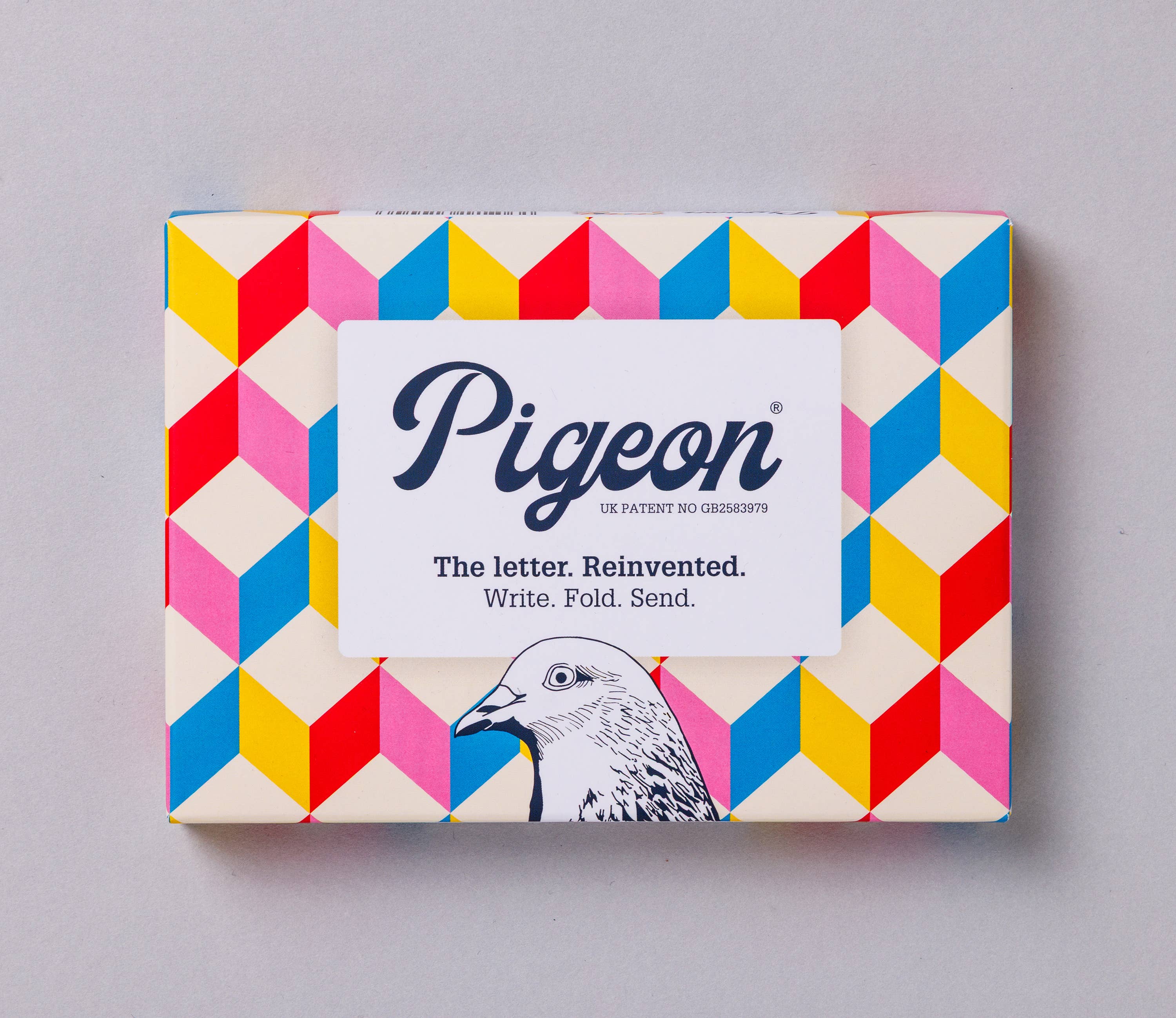 Favorite Story pigeonposted Urban Pigeon Colorful Folding Letter Pack, Pack of 6