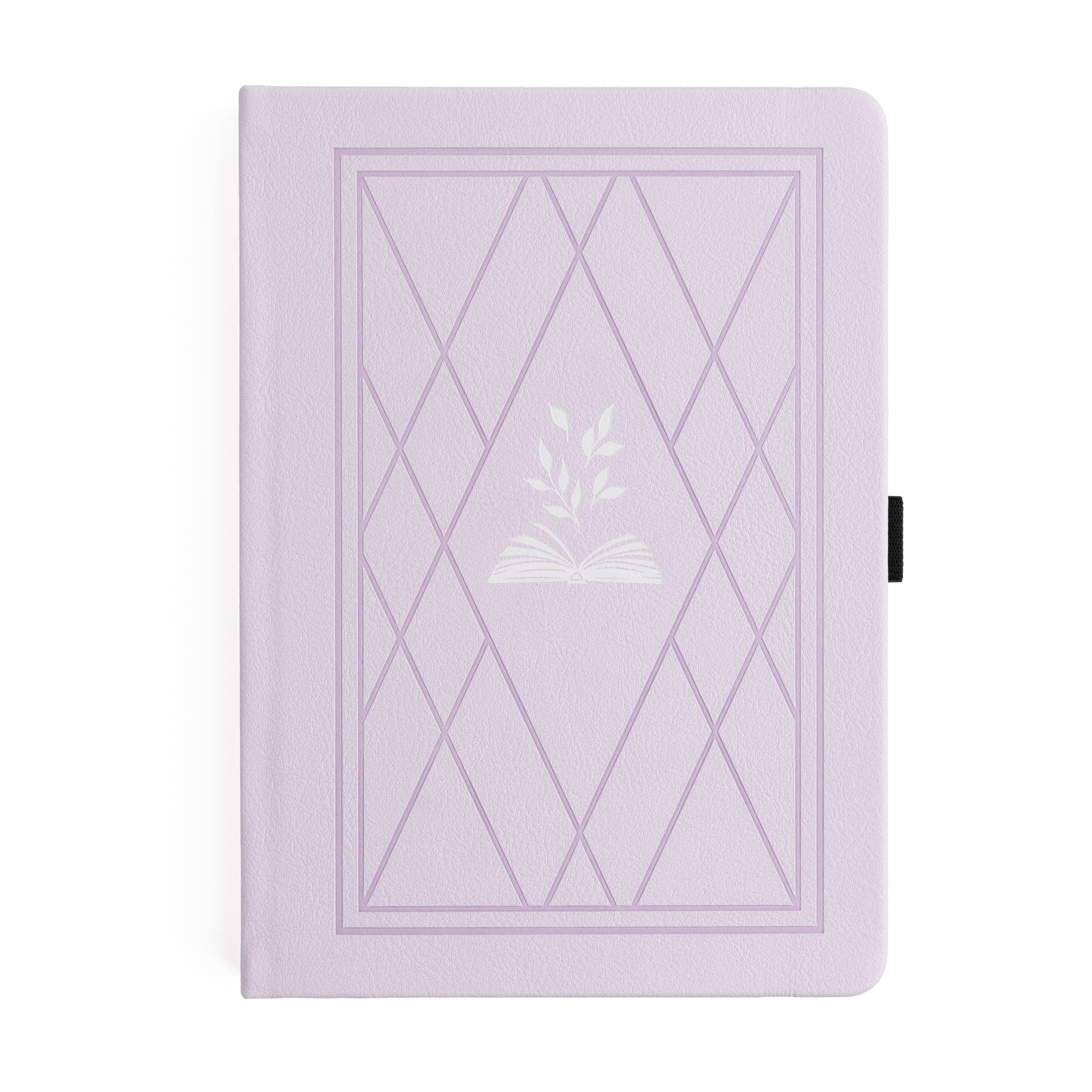 Favorite Story Archer and Olive A5: 192 Pages / Lined Vintage Library in Lilac