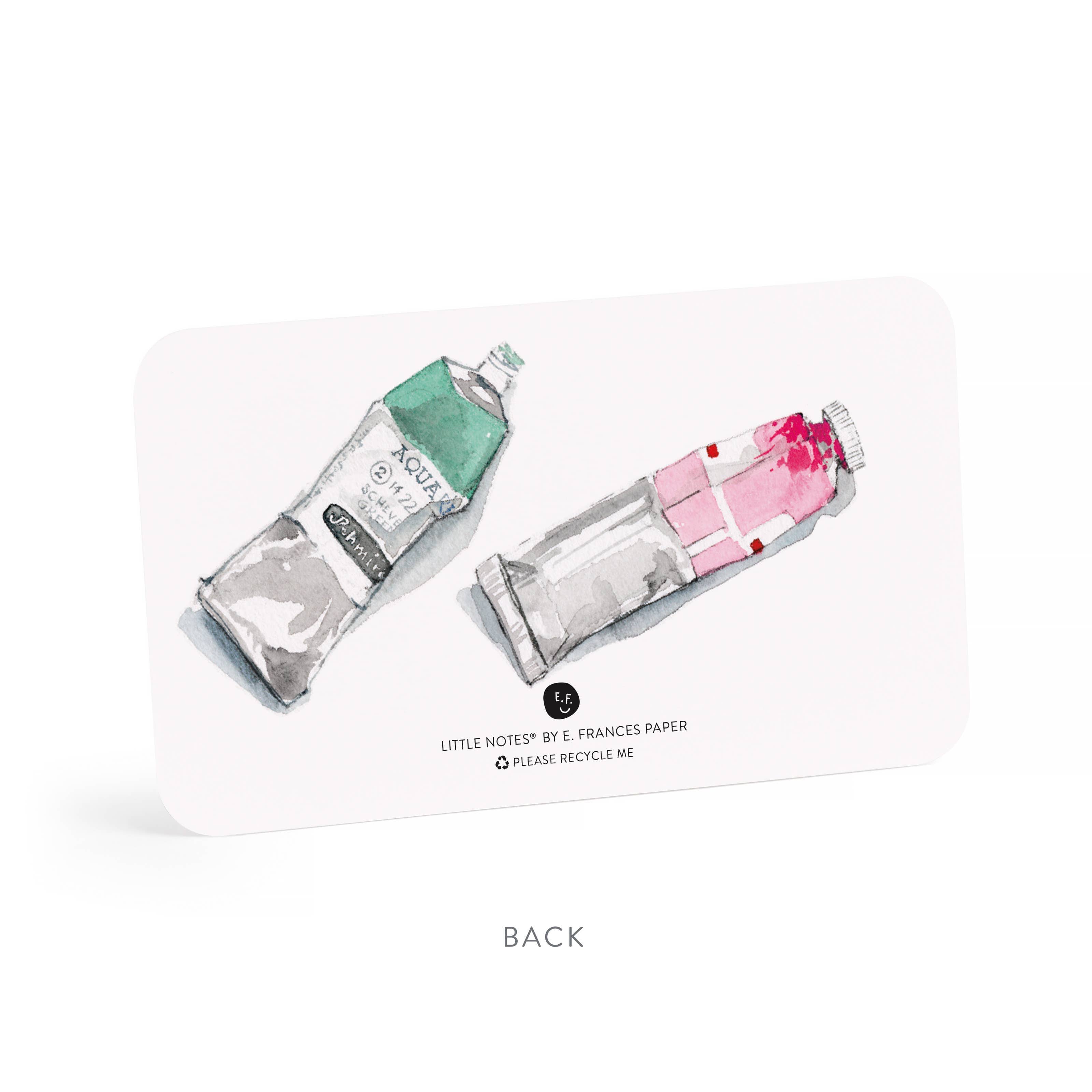 Favorite Story E. Frances Paper Watercolor Little Notes® – Mini Notecard Pack, Set of 55