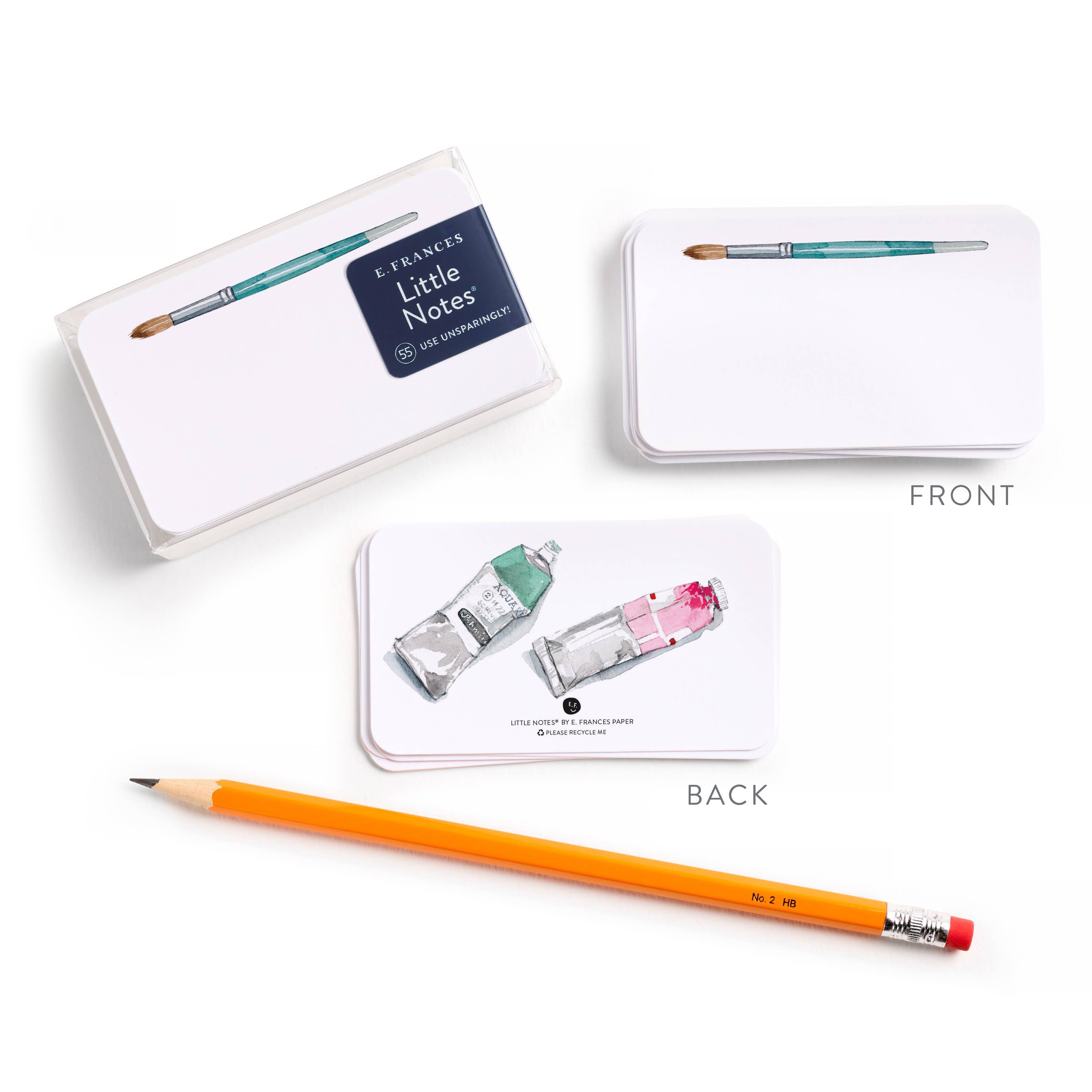 Favorite Story E. Frances Paper Watercolor Little Notes® – Mini Notecard Pack, Set of 55