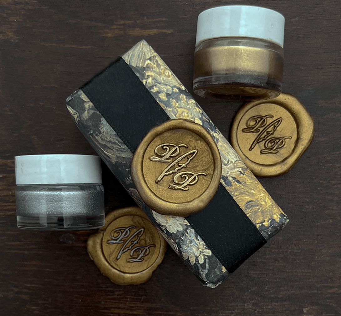 Favorite Story Papier Plume gold Wax Seal Metallic Highlighter Cremes from Italy