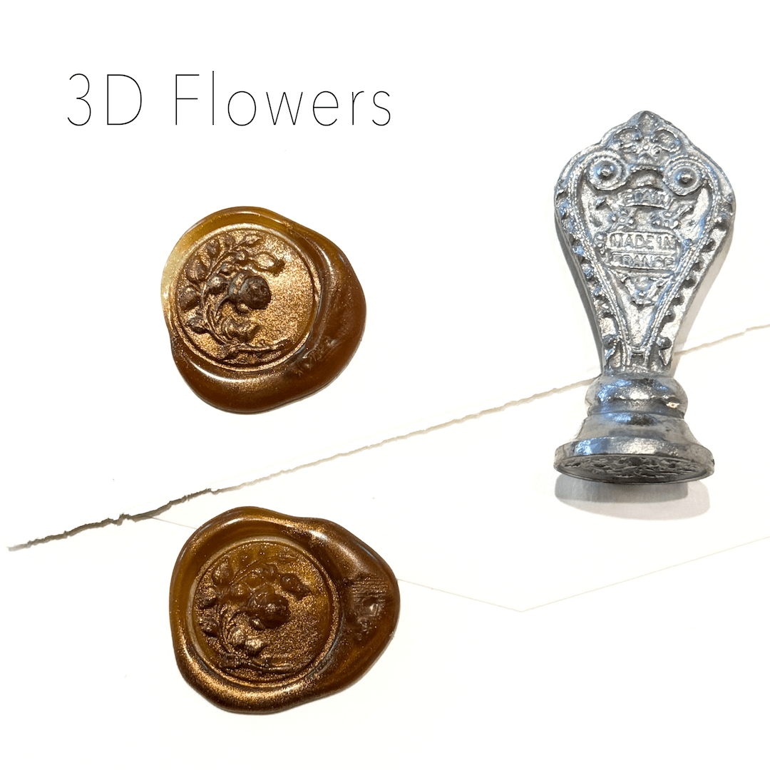 Favorite Story Papier Plume Wax Seals from France - Cast Pewter - 17 UNIQUE 3D Designs