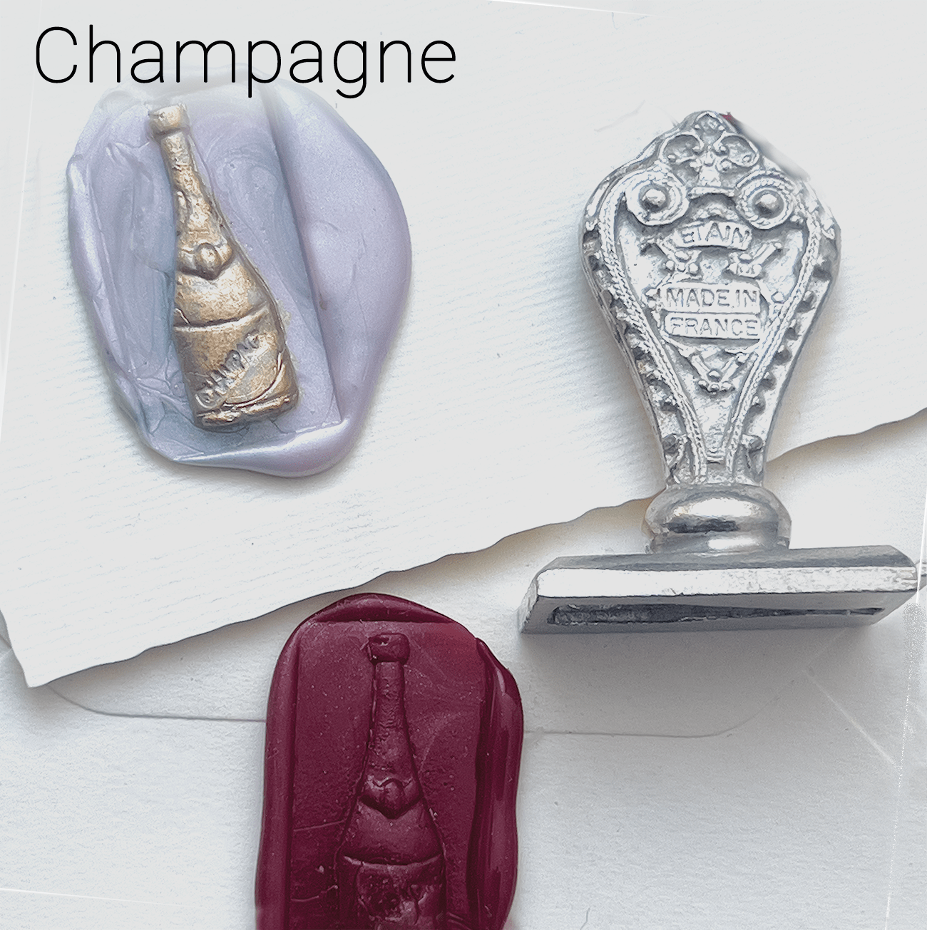 Favorite Story Papier Plume Wax Seals from France - Cast Pewter - 17 UNIQUE 3D Designs