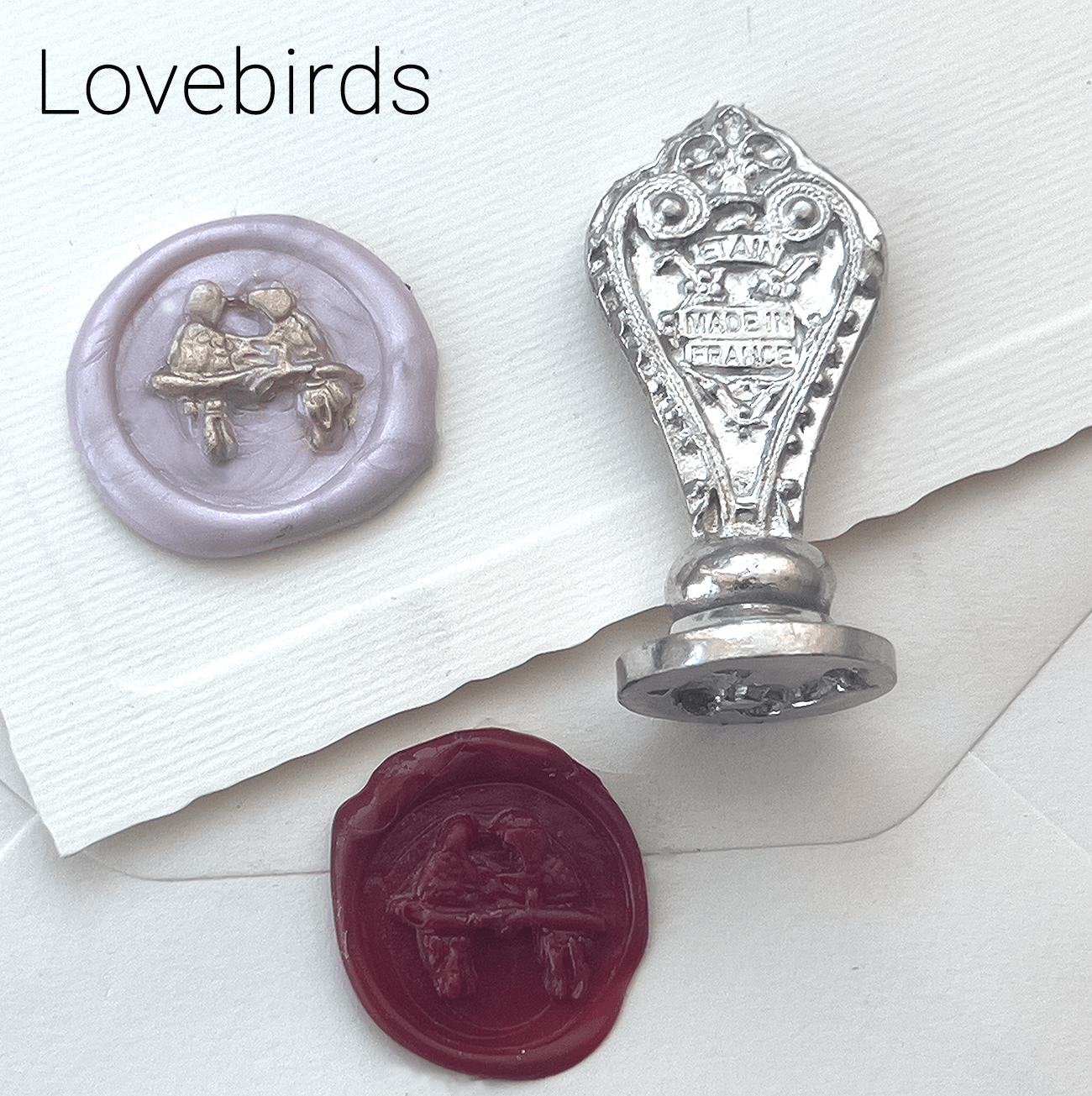 Favorite Story Papier Plume Wax Seals from France - Cast Pewter - 17 UNIQUE 3D Designs