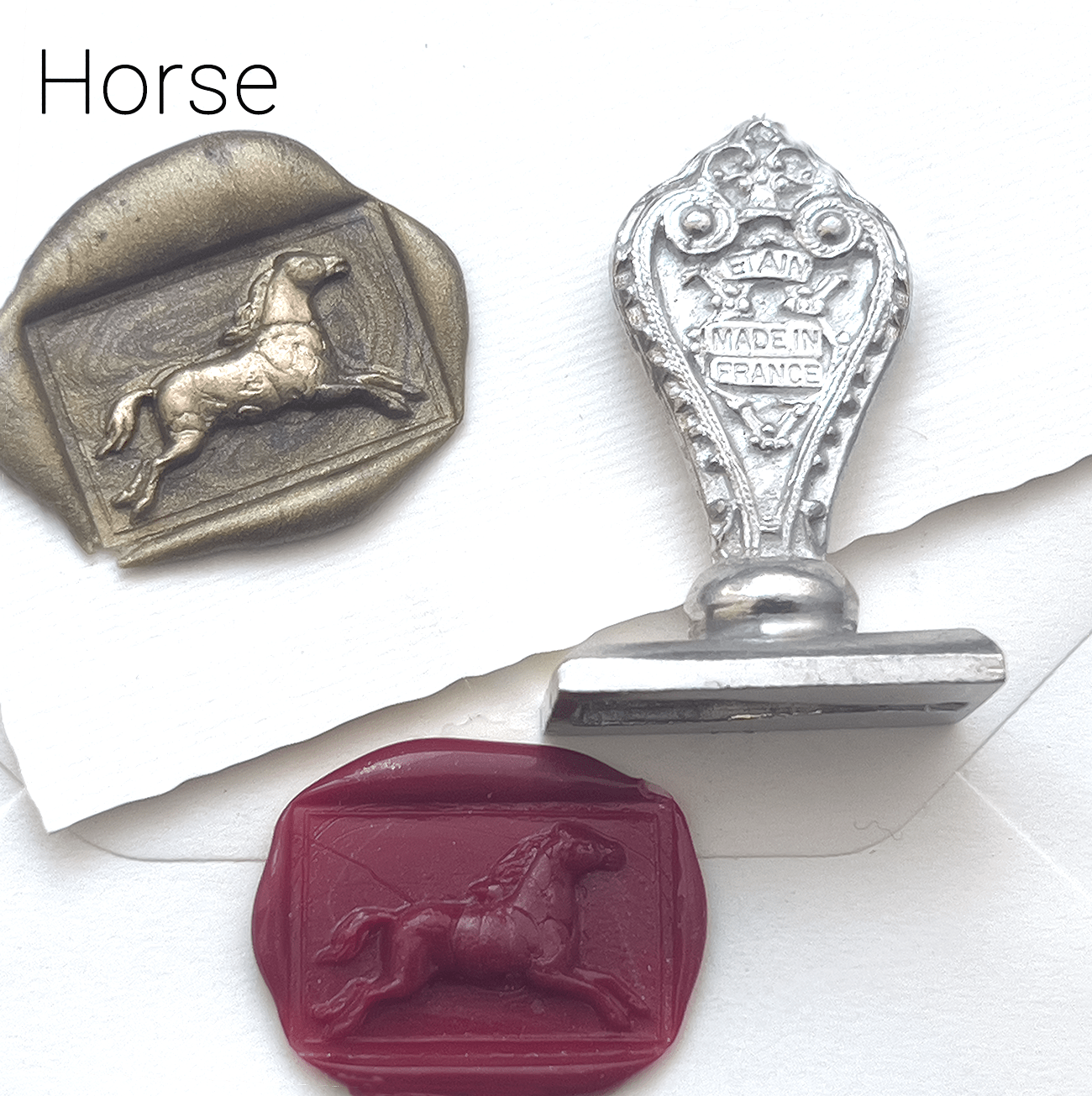 Favorite Story Papier Plume Wax Seals from France - Cast Pewter - 17 UNIQUE 3D Designs