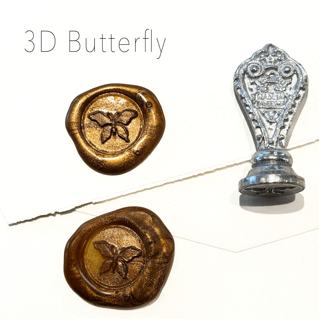 Favorite Story Papier Plume Wax Seals from France - Cast Pewter - 17 UNIQUE 3D Designs