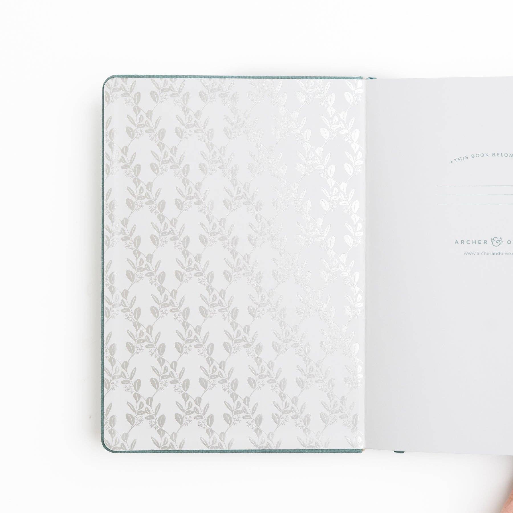 Favorite Story Archer and Olive TN: 144 Pages Wholesale Limited Edition Notebook: Eucalyptus