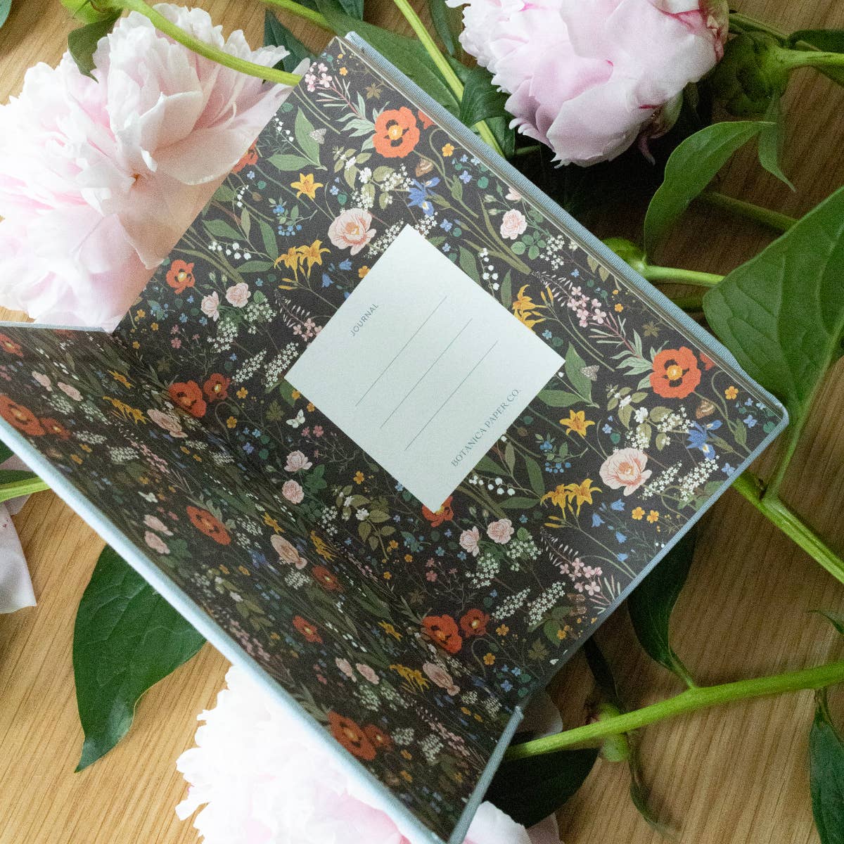 Favorite Story Botanica Paper Co. WILD FLOWERS | MINI LINEN BOUND JOURNAL