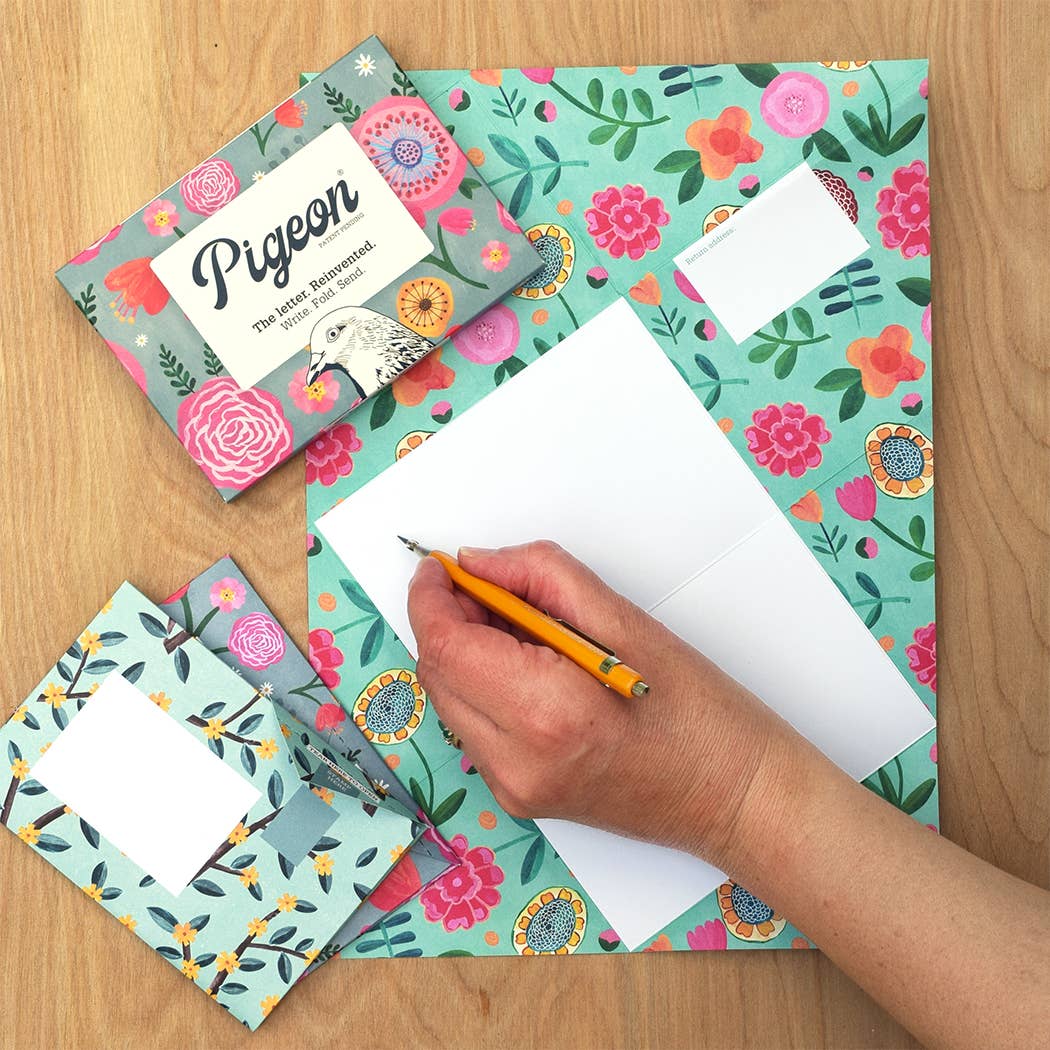 Favorite Story pigeonposted Wildflower Pigeon Artisan Letter Pack - pack of 6 letters