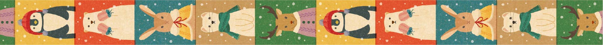 Favorite Story mt masking tape (Sweet Bella) Winter attire