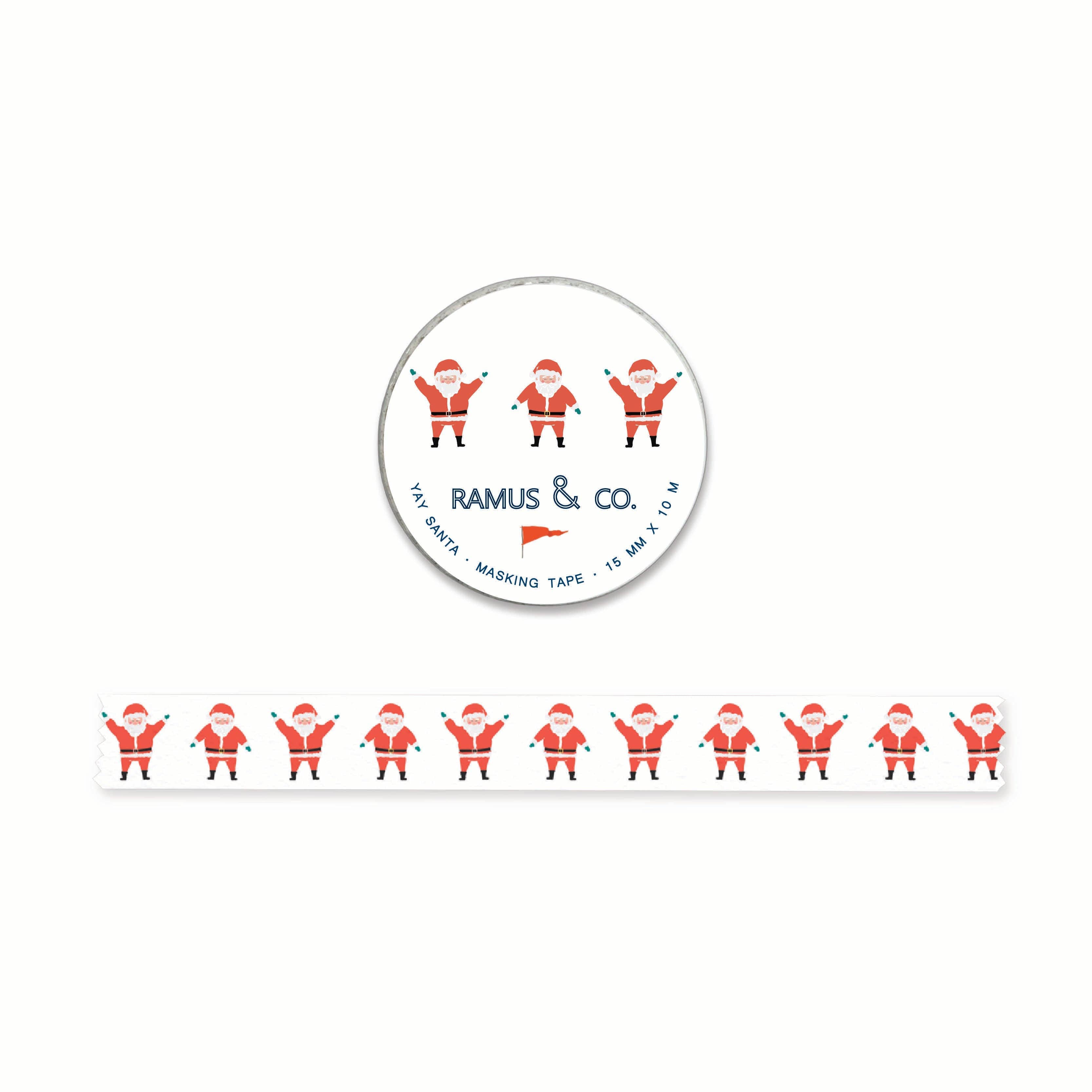 Favorite Story Ramus & Co. Yay Santa Masking Tape