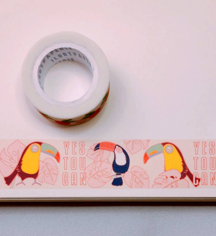Favorite Story ILOOTPAPERIE Yes Toucan Washi Tape