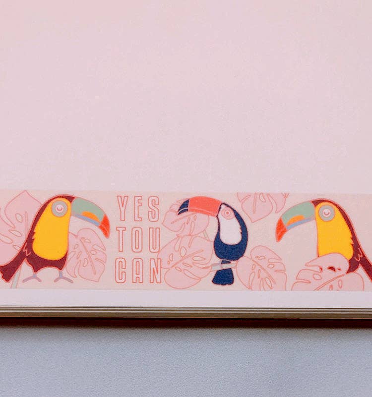 Favorite Story ILOOTPAPERIE Yes Toucan Washi Tape