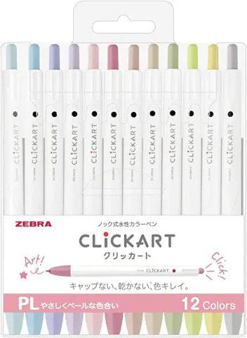 Favorite Story Faber-Castell / Creativity for Kids Pastel Zebra ClickArt Marker Set