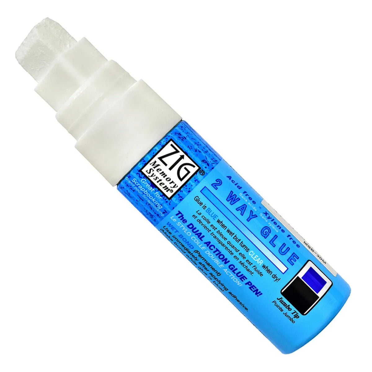 Favorite Story glue stick ZIG ZIG 2 Way Glue, Broad