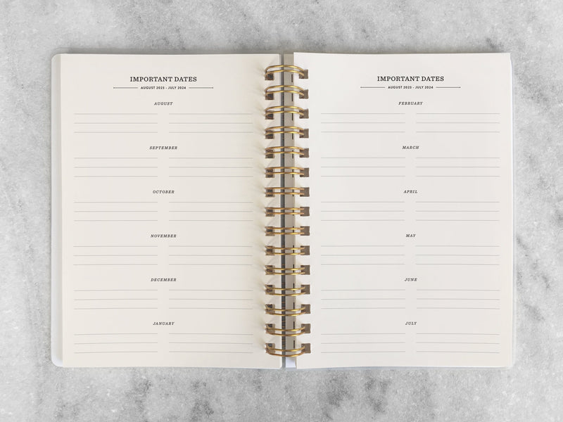 Favorite Story Planner Personalized 12-Month Planner - Fern Soft Cover
