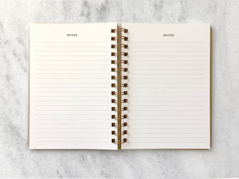 Favorite Story Planner Personalized 12-month Planner- Kraft