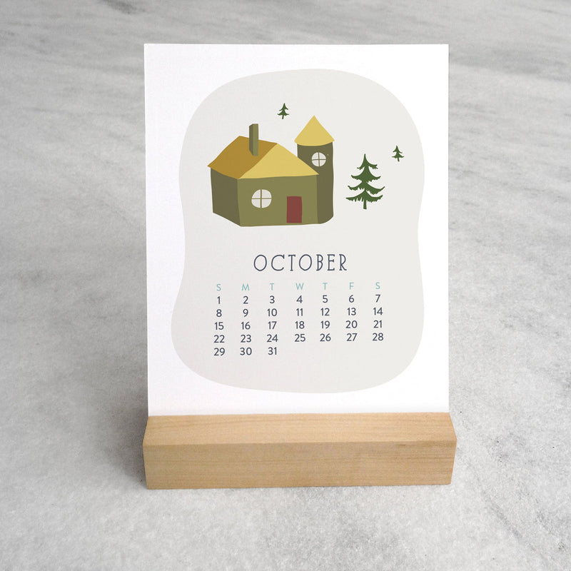 Favorite Story Desk Calendar Village 2023 Desk Calendar