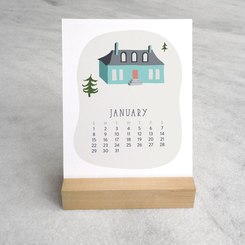 Favorite Story Desk Calendar Village 2023 Desk Calendar