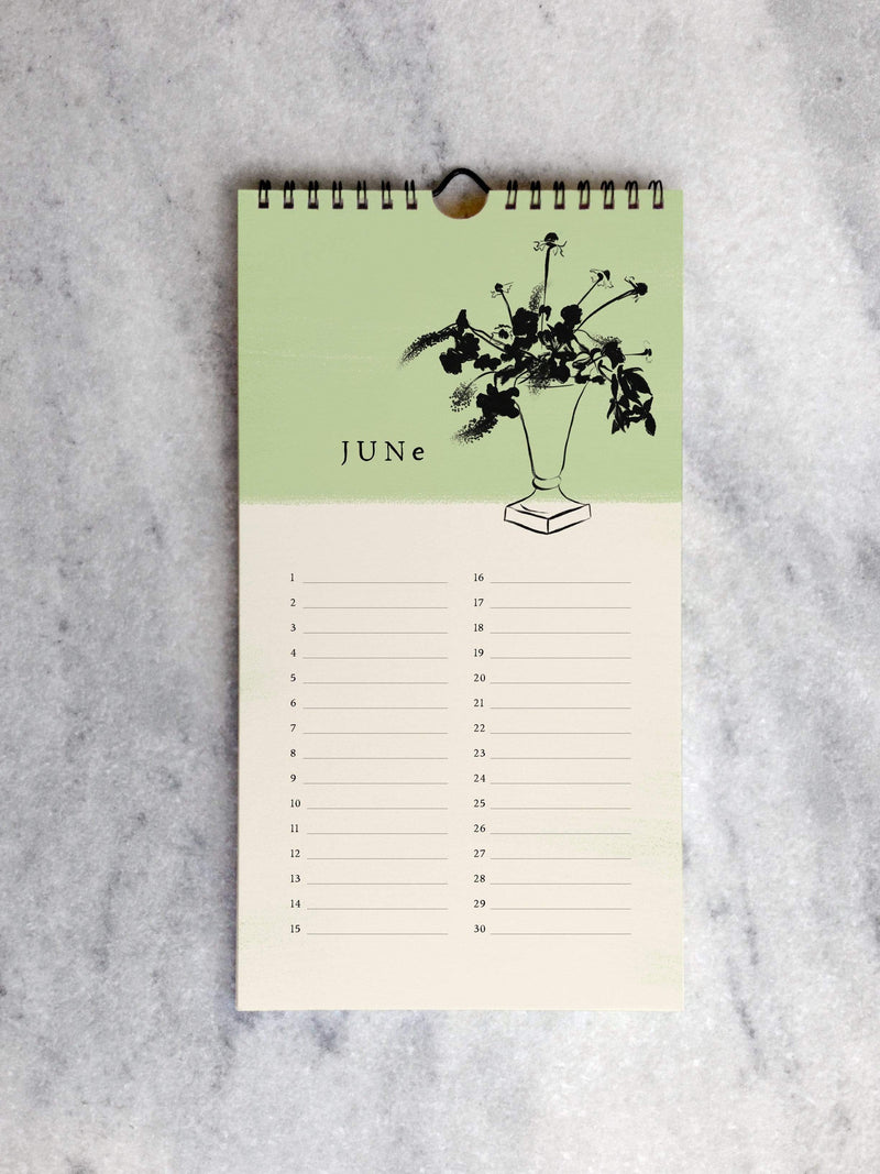 Perpetual/Birthday Calendar Favorite Story House Plants Celebration Calendar