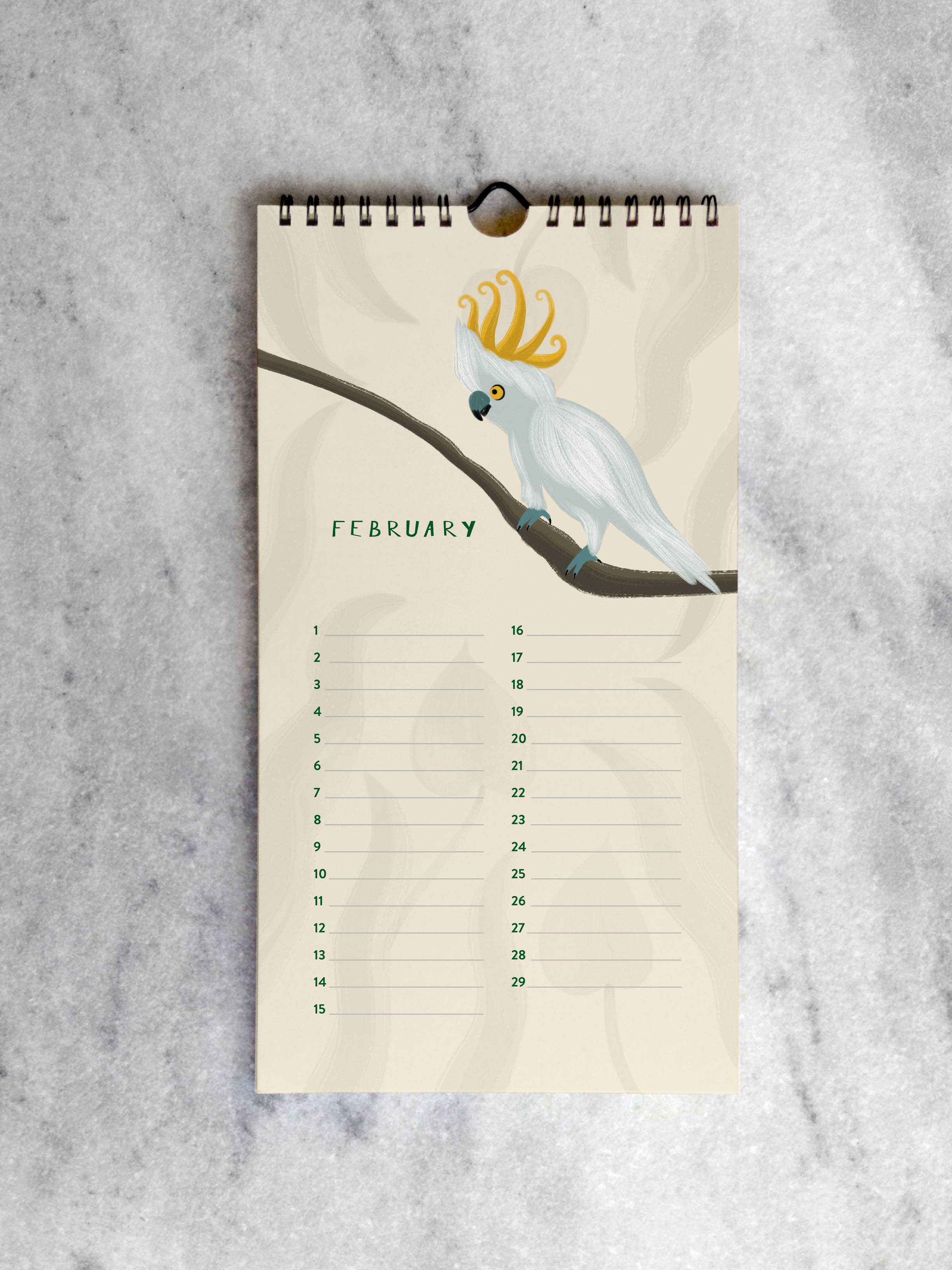 Perpetual/Birthday Calendar Favorite Story In the Jungle Celebration Calendar