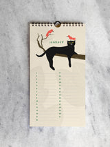 Perpetual/Birthday Calendar Favorite Story In the Jungle Celebration Calendar