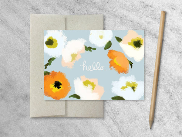 Favorite Story Notecards Boxed Set of 8 Icelandic Poppies Notecards