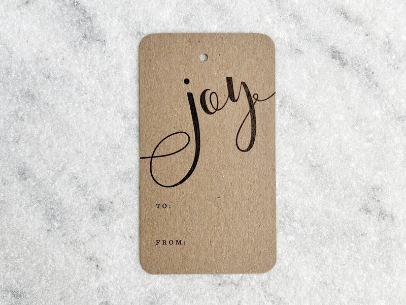 Favorite Story Gift Tags Set of 10 Joy Gift Tags