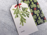 Cards Favorite Story Mistletoe Gift Tags, Set of 10