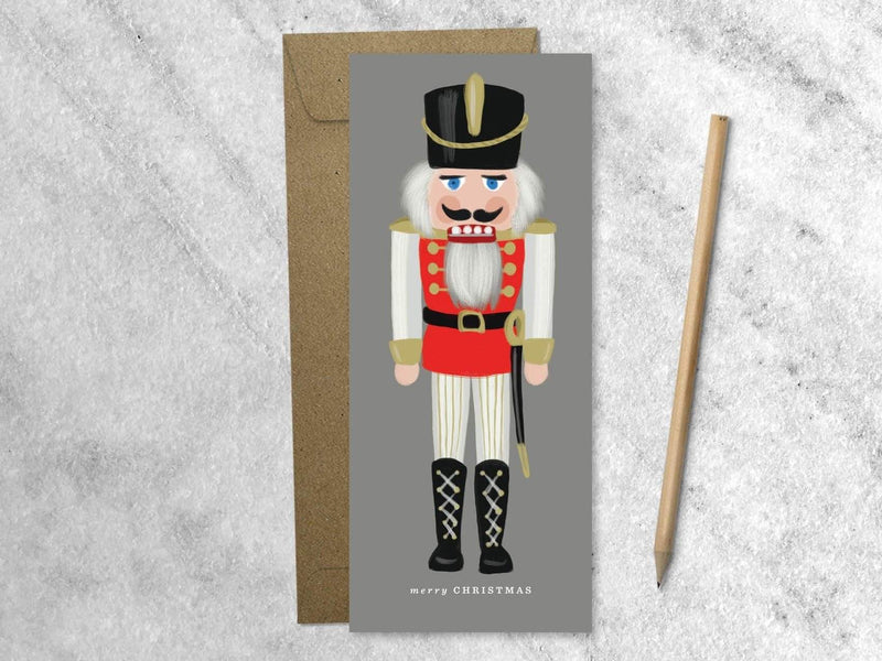 Cards Favorite Story Nutcracker Christmas Card with Kraft Envelope