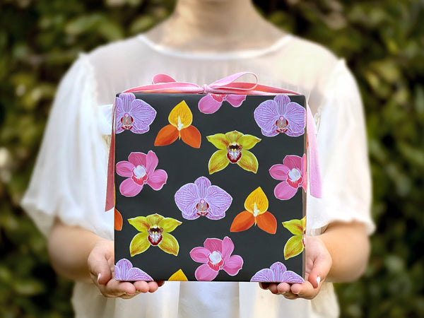 Favorite Story All Occsion Gift Wrap 5 Sheets Orchid Gift Wrap