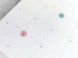 Planner Favorite Story Planner Highlight Dots | Transparent Date Circles, Overlays